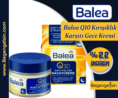 Balea Q10 Kırışıklık Karşıtı Gece Kremi 50 ml